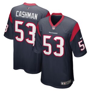 Blake Cashman Houston Texans  Game Player Jersey - Navy
