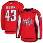 Tom Wilson Washington Capitals  Home Primegreen Authentic Pro Player Jersey - Red