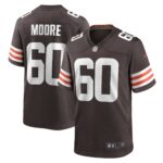 David Moore Cleveland Browns  Game Jersey - Brown