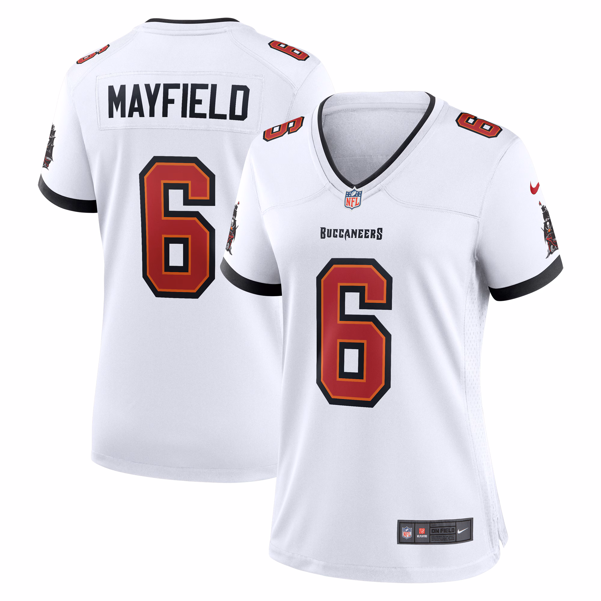 Baker Mayfield Tampa Bay Buccaneers Women's Away Game Jersey - White