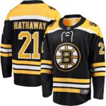 Garnet Hathaway Boston Bruins Home Breakaway Jersey - Black