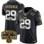 Talanoa Hufanga San Francisco 49ers Faithful To The Bay Patch Vapor Limited Jersey V8 - All Stitched
