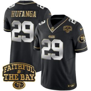 Talanoa Hufanga San Francisco 49ers Faithful To The Bay Patch Vapor Limited Jersey V8 - All Stitched