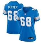 Taylor Decker Detroit Lions Women's Team Game Jersey -  Blue