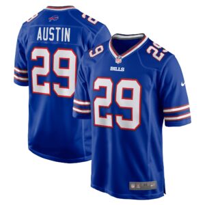 Alex Austin Buffalo Bills  Home Game Jersey - Royal