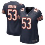 Nicholas Morrow Chicago Bears  Women's Game Player Jersey - Navy