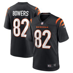Nick Bowers Cincinnati Bengals  Game Player Jersey - Black