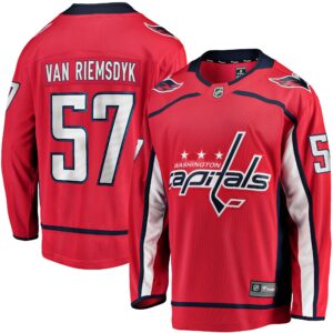 Trevor van Riemsdyk Washington Capitals Home Breakaway Jersey - Red