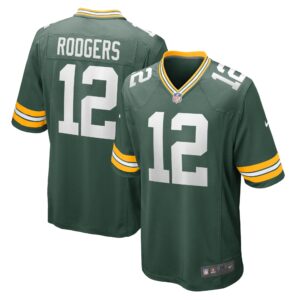 Aaron Rodgers Green Bay Packers  Game Team Jersey - Green