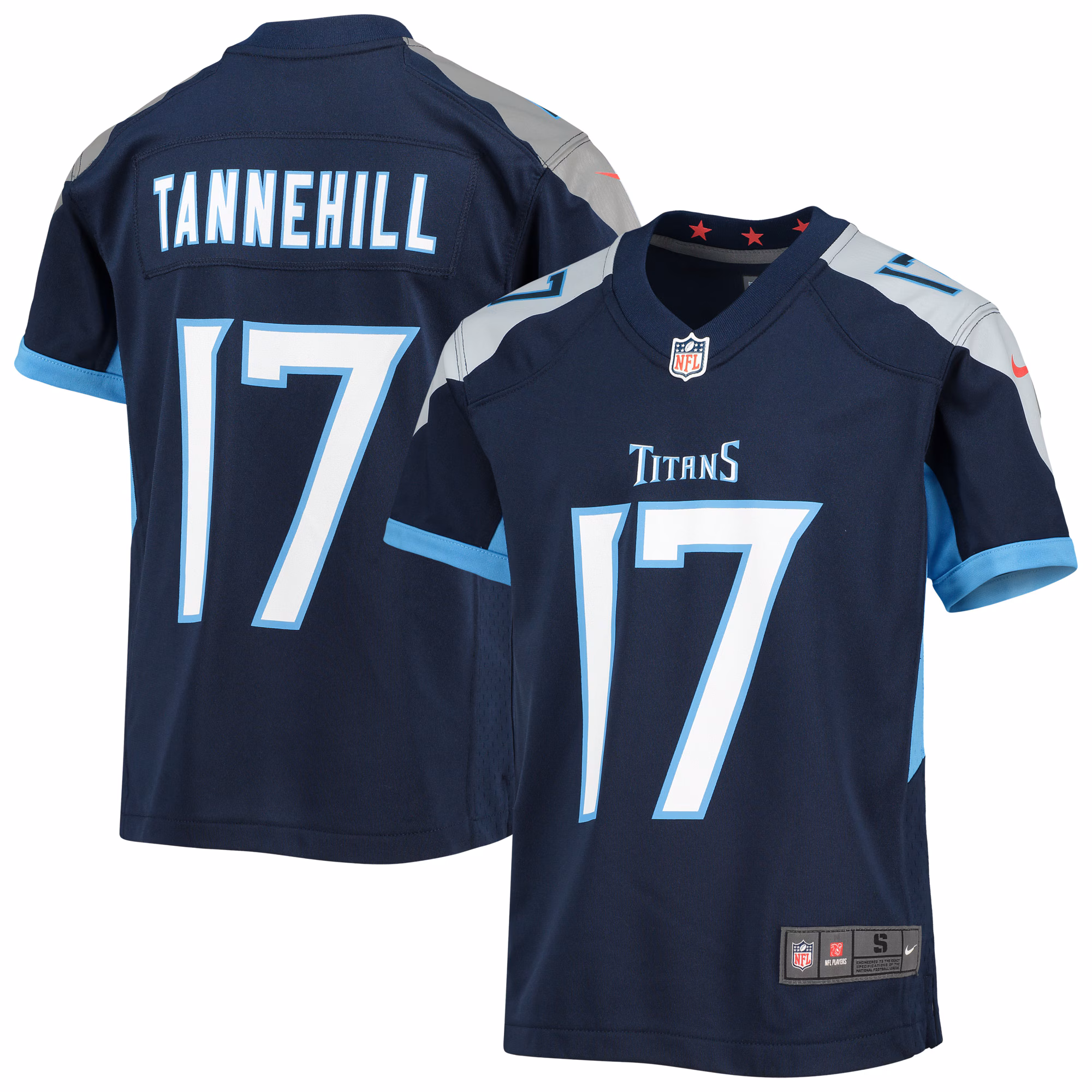 Ryan Tannehill Tennessee Titans Youth Game Jersey - Navy