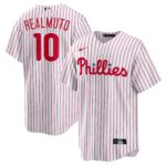 Philadelphia Phillies JT Realmuto White Home Replica Player Name Jersey