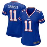 Mitchell Trubisky Buffalo Bills Women's  Game Jersey -  Royal