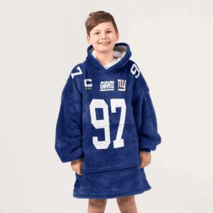 Kid D.L 97 Captain New York G Football Unisex Blanket Hoodie