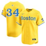 Men's Boston Red Sox David Ortiz  Gold City Connect Retired Player Jersey