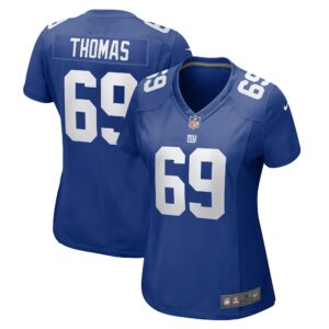 Jaylon Thomas New York Giants Women's Team Game Jersey -  Royal