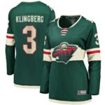 John Klingberg Minnesota Wild Women's Home Breakaway Jersey - Green