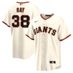 Men's San Francisco Giants Robbie Ray #38 Cream Home Replica Jersey