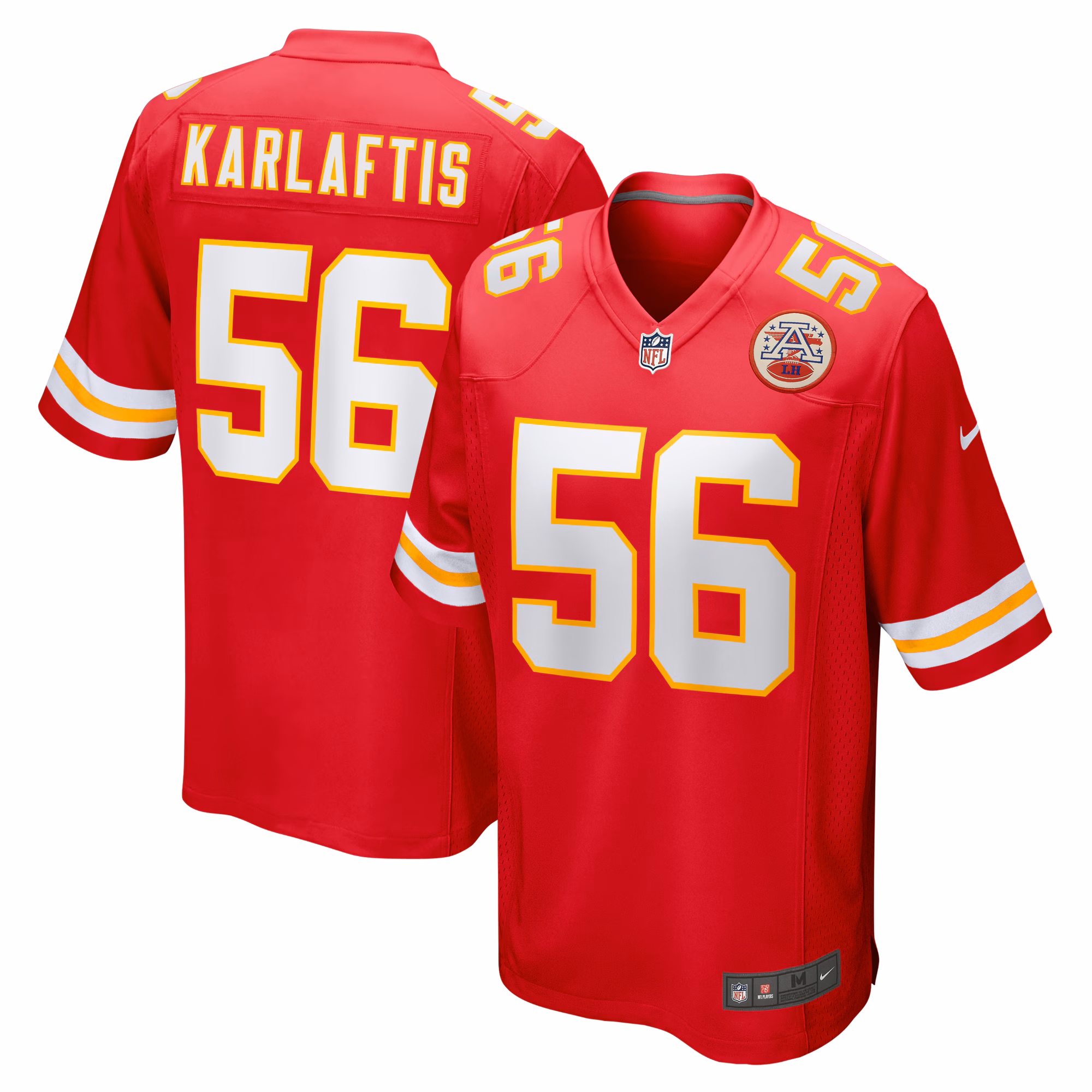 George Karlaftis Kansas City Chiefs Player Game Jersey - Red