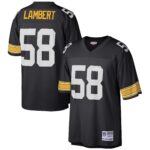 Jack Lambert Pittsburgh Steelers  Retired Player Legacy Replica Jersey - Black