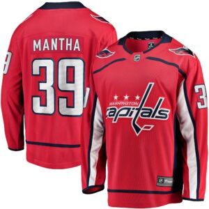 Anthony Mantha Washington Capitals 2017/18 Home Breakaway Replica Jersey - Red