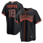 Rafael Devers #16 San Francisco Giants Alternate Replica Jersey - Black