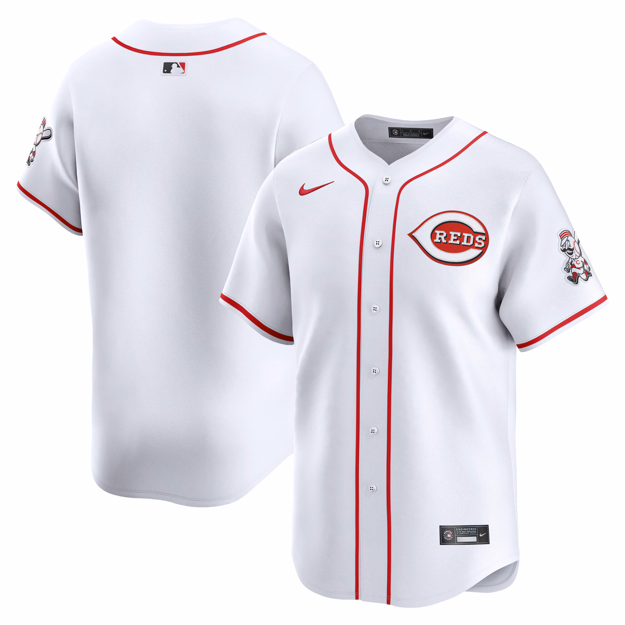 Cincinnati Reds White Home Limited Jersey