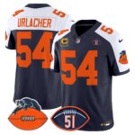 Brian Urlacher #54 Chicago Bears CHI Dick Butkus Patch Throwback Vapor Limited Jersey - All Stitched