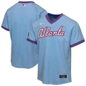 Youth Atlanta Braves Powder Blue 2026 City Connect Stadium Jersey