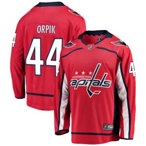 Brooks Orpik Washington Capitals Breakaway Home Player Jersey - Red
