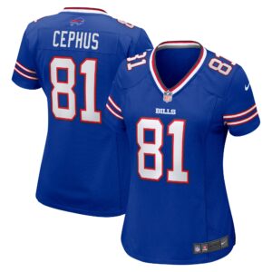 Quintez Cephus Buffalo Bills Women's Team Game Jersey -  Royal