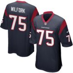 Vince Wilfork Houston Texans  Game Jersey - Navy Blue