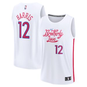 Tobias Harris Philadelphia 76ers  2022/23 Fastbreak Jersey - City Edition - White