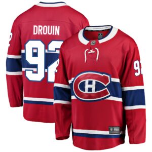 Jonathan Drouin Montreal Canadiens Breakaway Player Jersey - Red