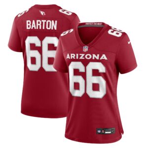 Jackson Barton Arizona Cardinals Women's Team Game Jersey -  Cardinal