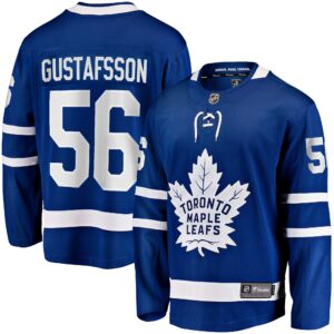 Erik Gustafsson Toronto Maple Leafs Home Breakaway Jersey - Blue