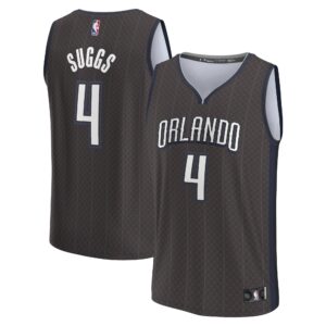 Jalen Suggs Orlando Magic  2022/23 Fastbreak Jersey - City Edition - Black