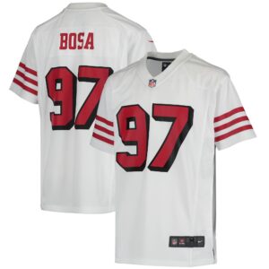 Nick Bosa San Francisco 49ers Youth Game Jersey - White