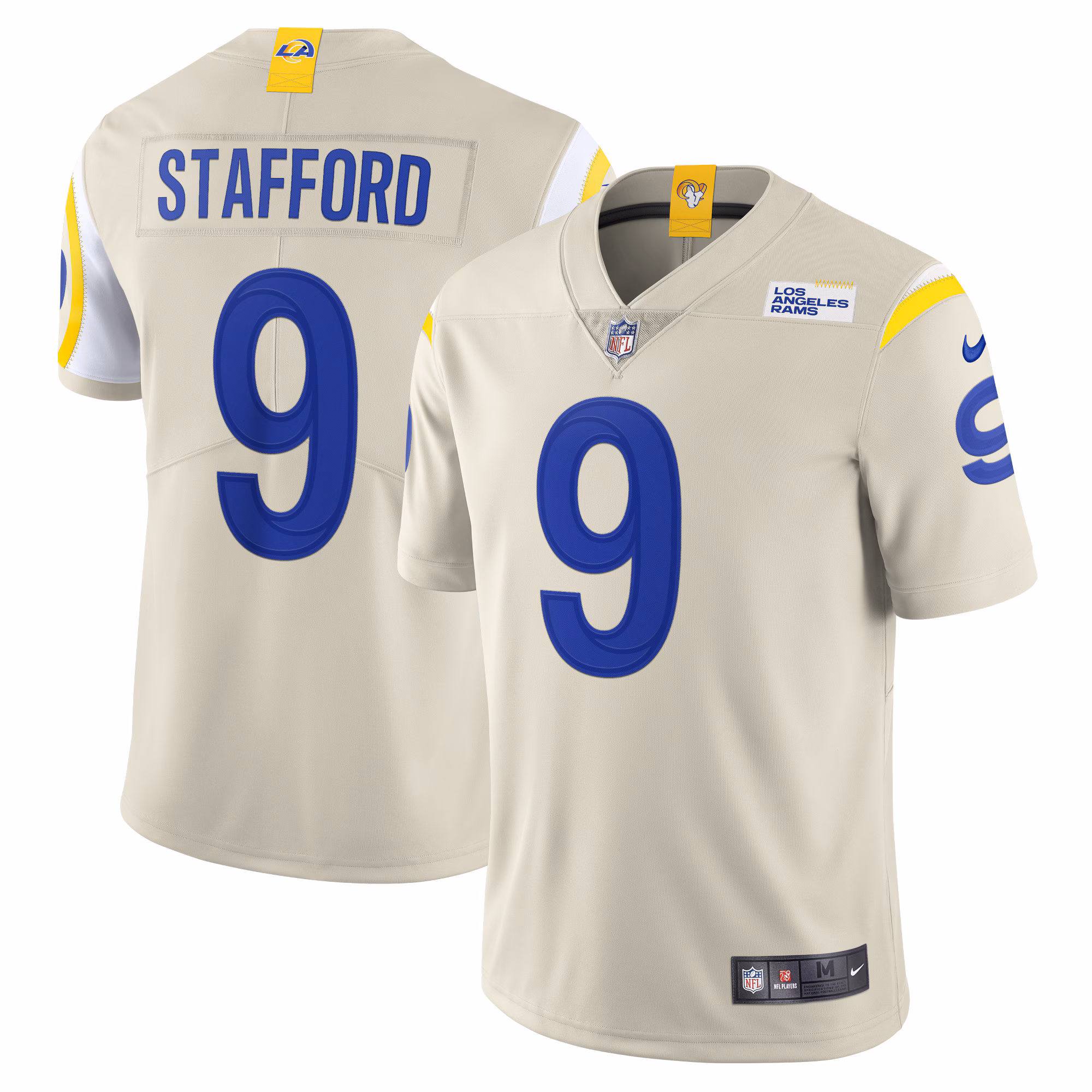 Matthew Stafford Los Angeles Rams Vapor Limited Jersey - Bone
