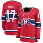 Brett Kulak Montreal Canadiens Women's Home Breakaway Player Jersey - Red