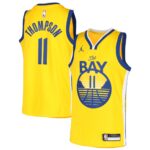 Klay Thompson Golden State Warriors  Youth 2020/21 Swingman Player Jersey - Statement Edition - Gold