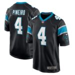 Eddy Pineiro Carolina Panthers  Game Player Jersey - Black