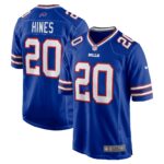Nyheim Hines Buffalo Bills  Game Player Jersey - Royal