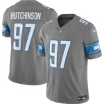 Aidan Hutchinson Detroit Lions  Vapor F.U.S.E. Limited Jersey - Silver