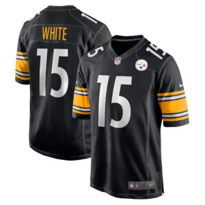 Cody White Pittsburgh Steelers  Game Jersey - Black