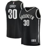 Seth Curry Brooklyn Nets  2021/22 Fast Break Replica Jersey - Icon Edition - Black