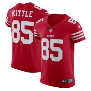 George Kittle San Francisco 49ers  Vapor Elite Jersey - Scarlet