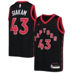 Pascal Siakam Toronto Raptors  Youth 2020/21 Swingman Jersey - Statement Edition - Black