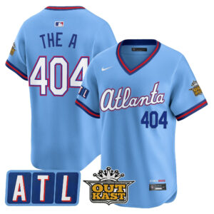 The A #404 Atlanta Braves 2026 City Connect x Outkast Vapor Premier Limited Jersey - All Stitched
