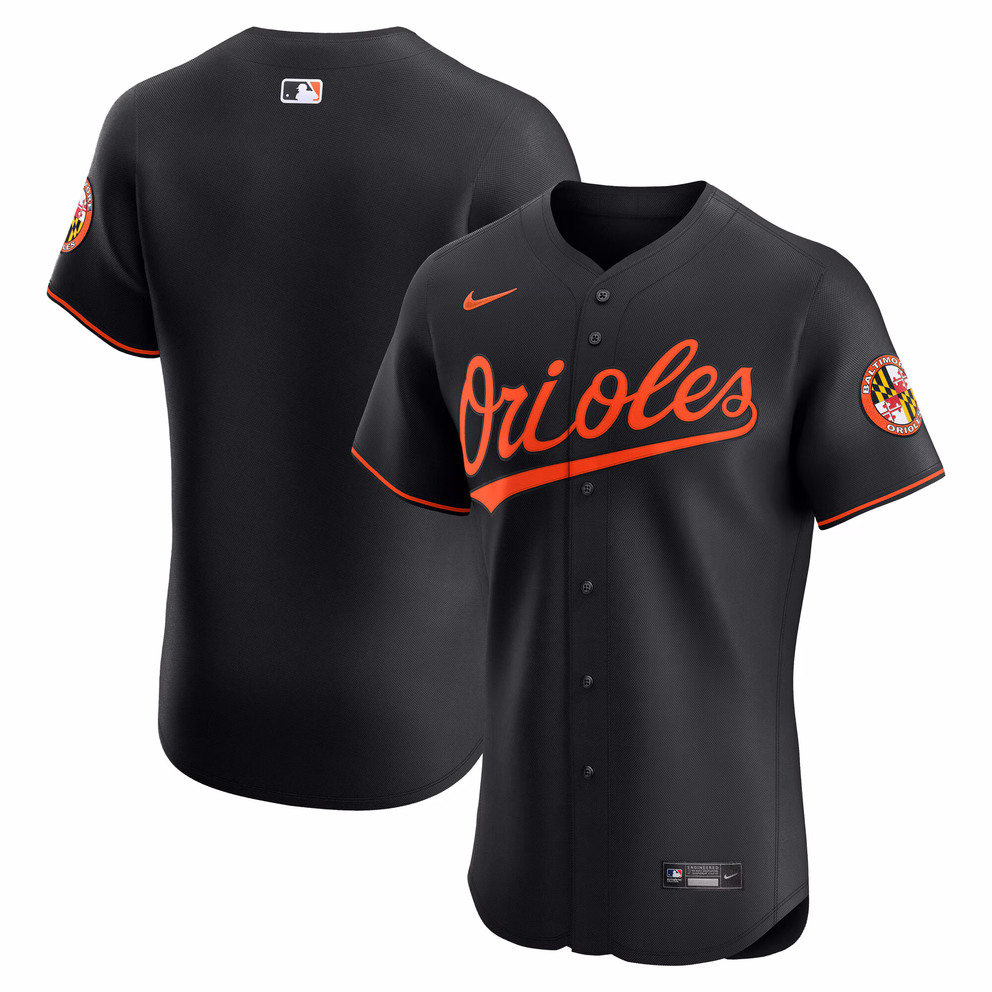 Baltimore Orioles Black Alternate  Elite Jersey