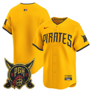 Team Pittsburgh Pirates 2026 City Connect Vapor Premier Limited Jersey - All Stitched